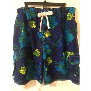 Like New STIG Surf Gear XL Swimsuit Board Shorts Mesh Lining, Side Slip Pockets